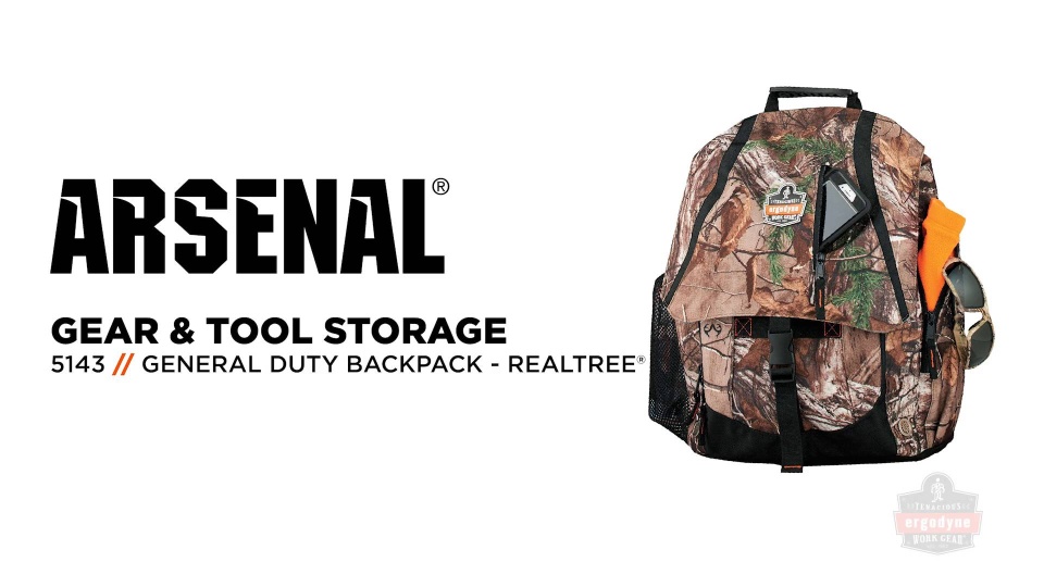 Gear Backpack, General Duty Pack | Ergodyne