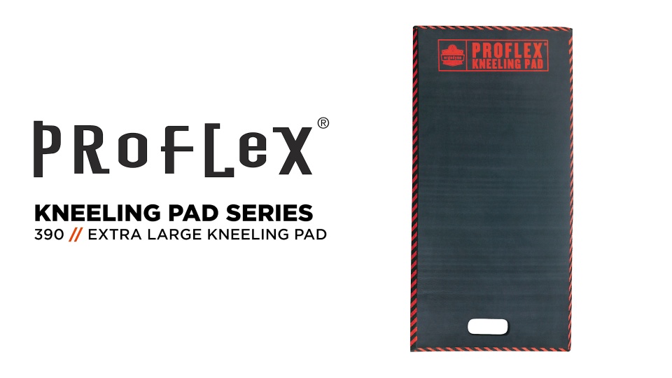 Ergodyne ProFlex 390 Black XL Kneeling Pad